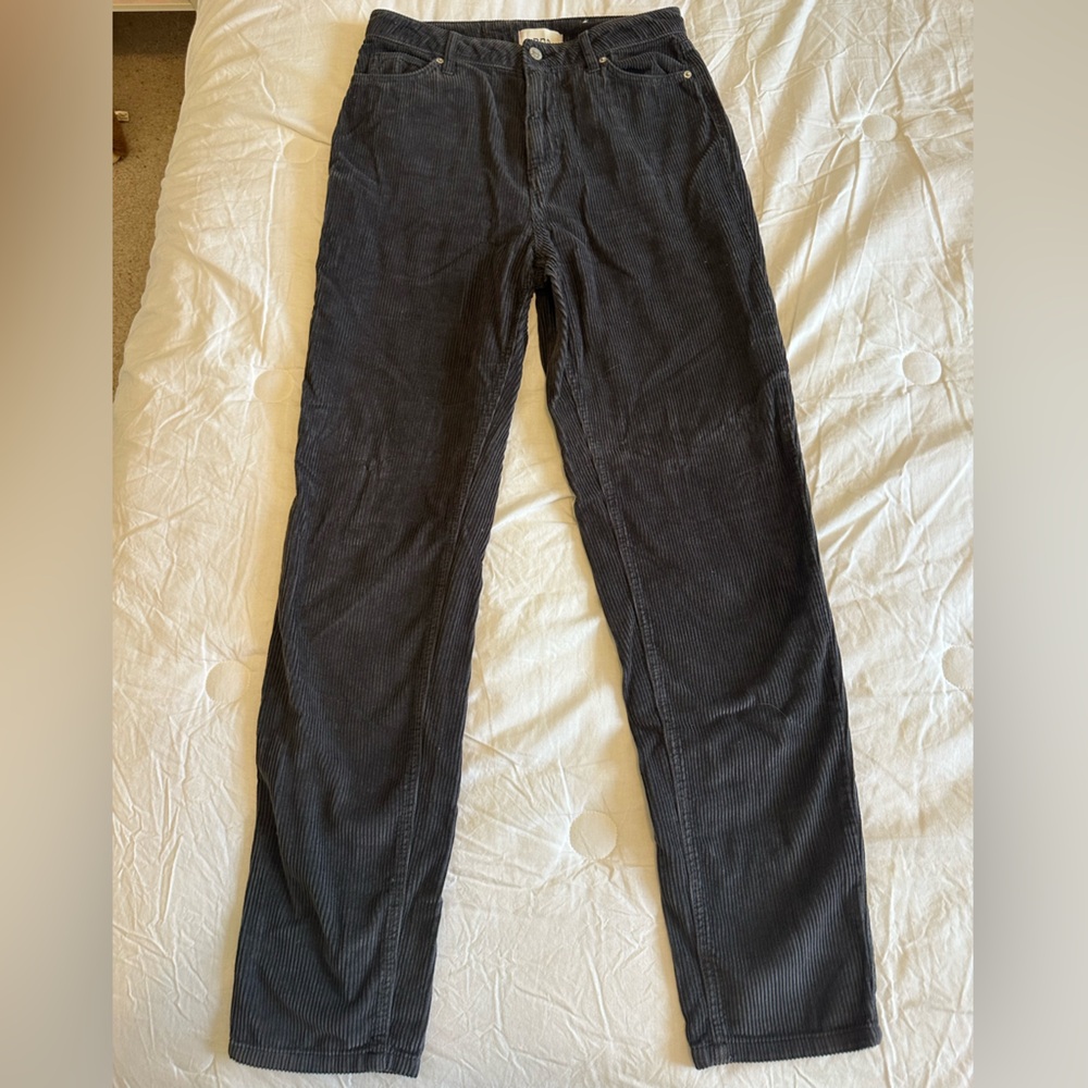 BDG black/gray corduroy pants